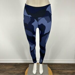 ❤️ Under armour Blue Camouflage Leggings fitted S